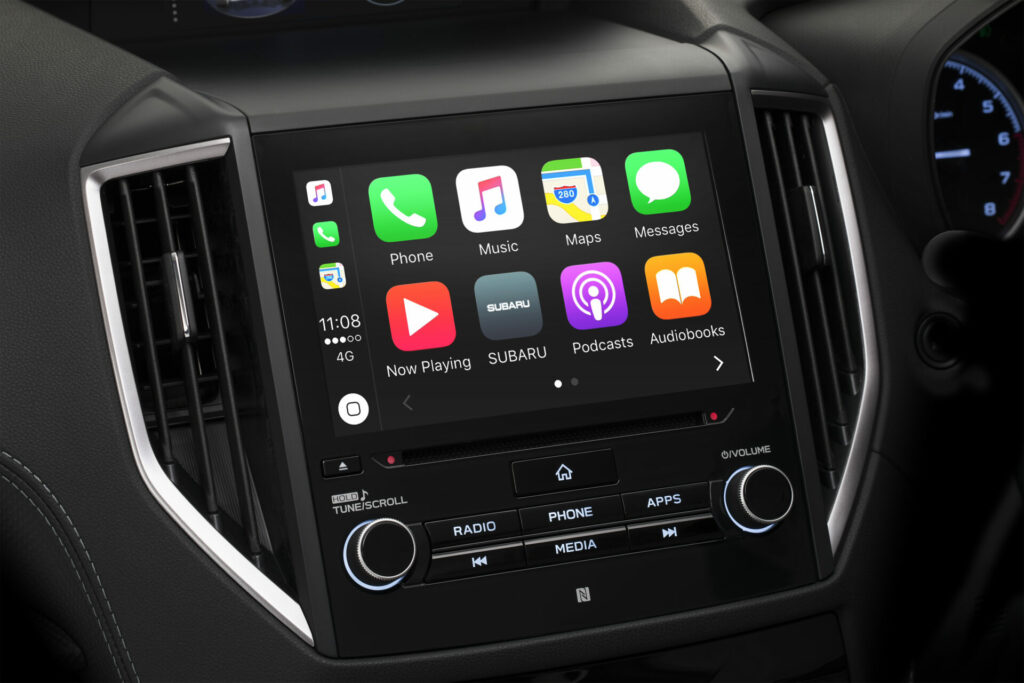 Infotainment System to Keep Your Kids Entertained - subaru forester features